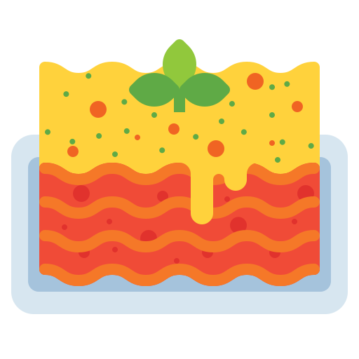 lasagne Flaticons Flat icon