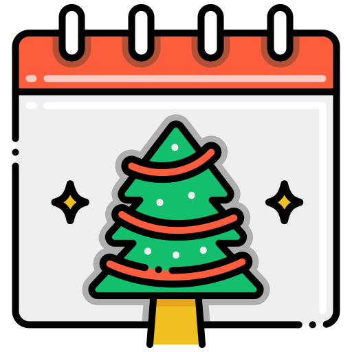 Christmas Flaticons Lineal Color icon