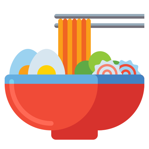 ramen Flaticons Flat icon