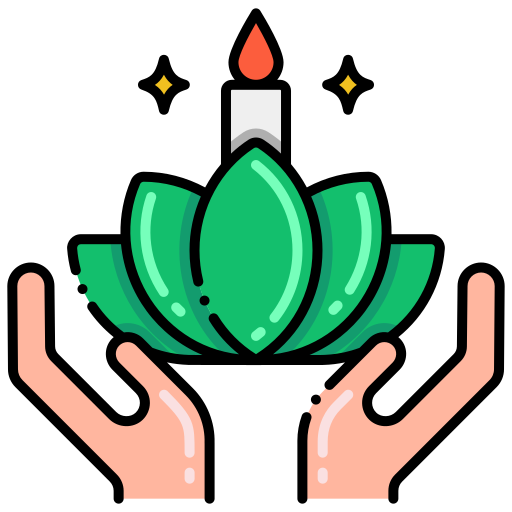 loy krathong Flaticons Lineal Color icon