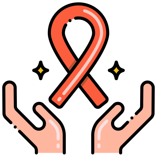 aids Flaticons Lineal Color icon