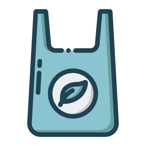 bolsa ecológica Generic Blue icono