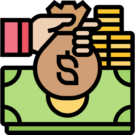 budget Meticulous Lineal Color icon