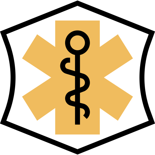 médico Meticulous Yellow shadow icono