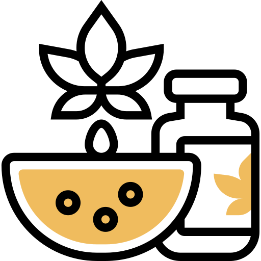 konopie indyjskie Meticulous Yellow shadow ikona