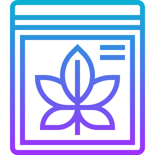 marihuana Meticulous Gradient ikona