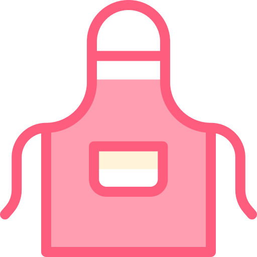Apron Detailed color Lineal color icon