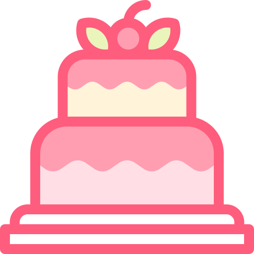 ケーキ Detailed color Lineal color icon