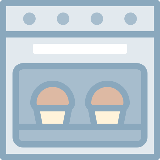 オーブン Detailed color Lineal color icon