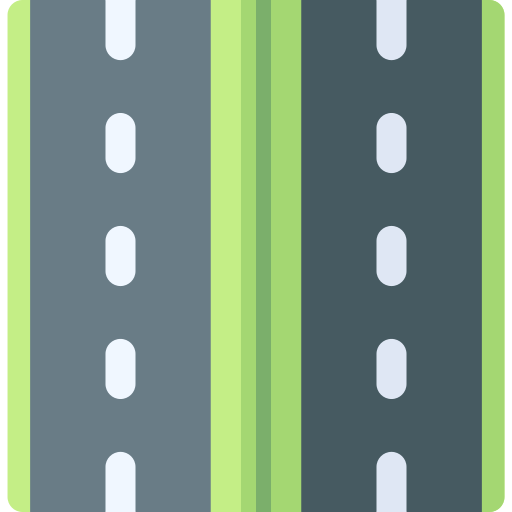 autostrada Basic Rounded Flat ikona