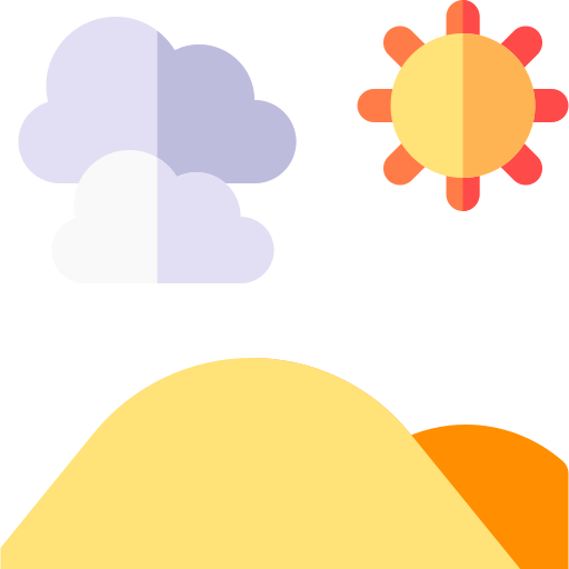 Desert Basic Rounded Flat icon