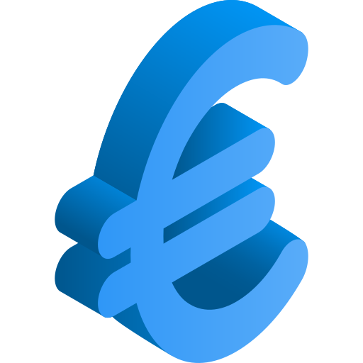 euro Gradient Isometric Gradient icona