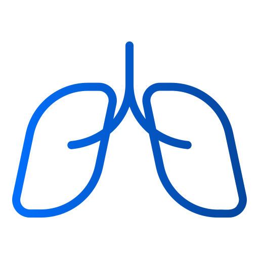 pulmón Generic Gradient icono