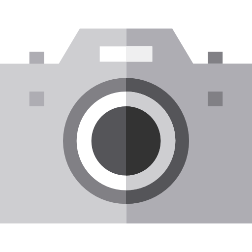 カメラ Basic Straight Flat icon