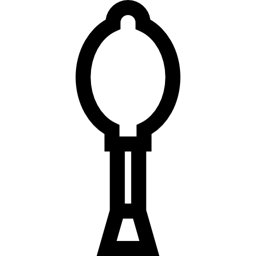 lente Basic Straight Lineal icono