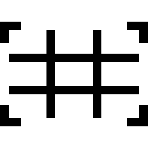 regla de los tercios Basic Straight Lineal icono