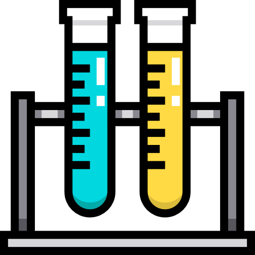 Test tube Detailed Straight Lineal color icon
