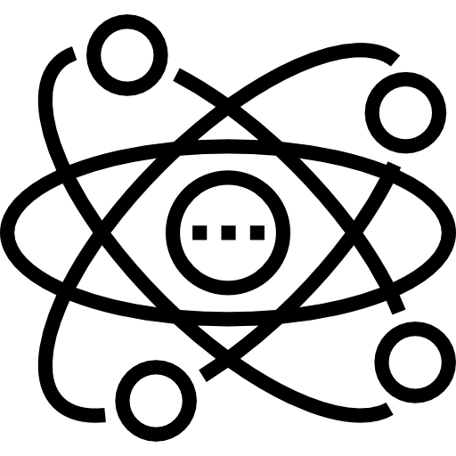 물리학 Detailed Straight Lineal icon