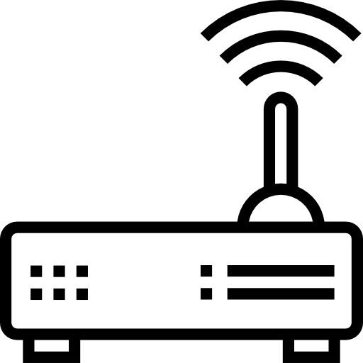 ルーター Detailed Straight Lineal icon
