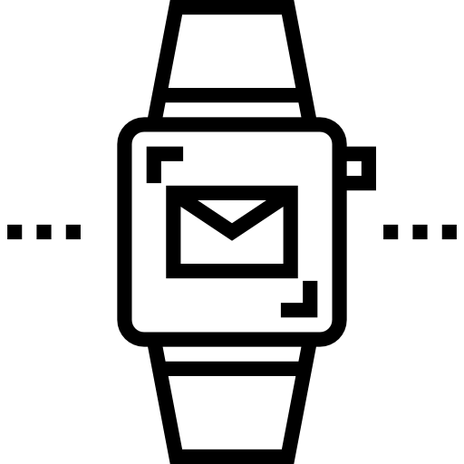 スマートウォッチ Detailed Straight Lineal icon