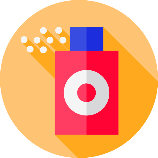 farb spray Flat Circular Flat icon