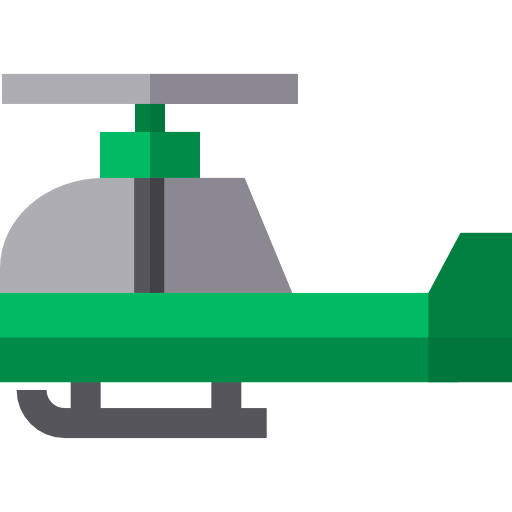 elicottero Basic Straight Flat icona