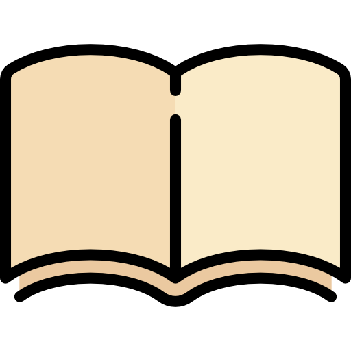 libro abierto Special Lineal color icono