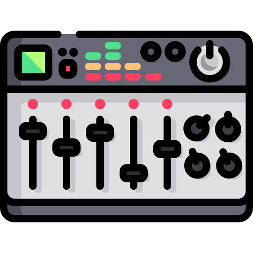 Equalizer Special Lineal color icon