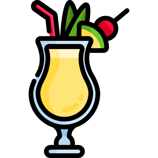 des cocktails Special Lineal color Icône