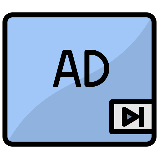 Advertisement Generic Outline Color icon