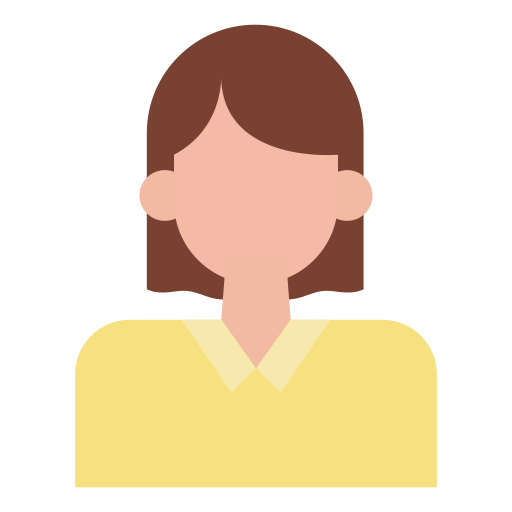 Female student Generic Flat icon