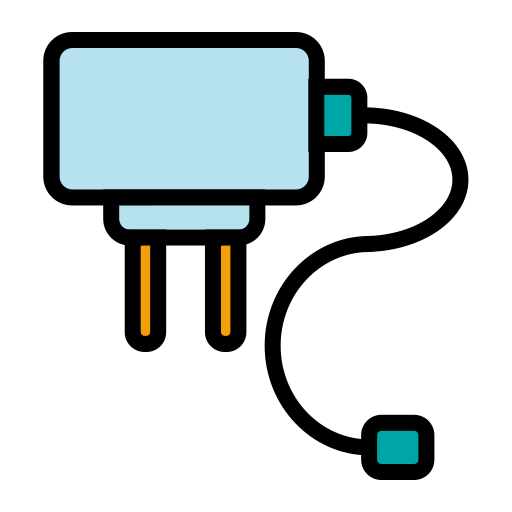 Зарядное устройство для телефона Generic Outline Color иконка
