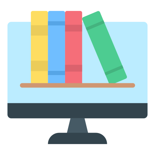 Online library Generic Flat icon