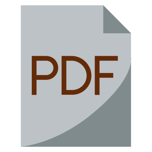 pdf Generic Flat icono
