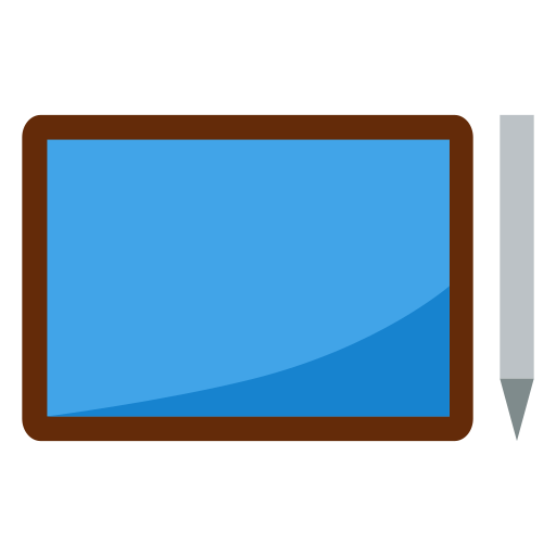 tablette à stylet Generic Flat Icône