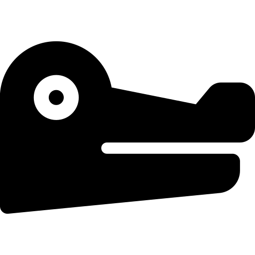 coccodrillo Generic Glyph icona