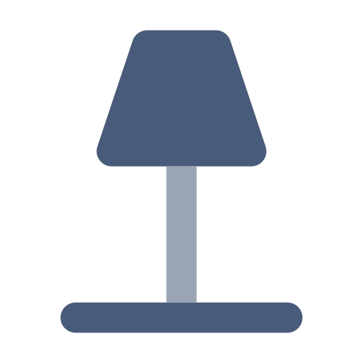 lámpara de piso Generic Flat icono