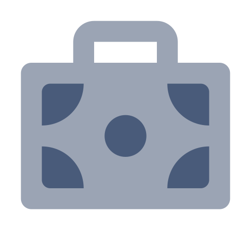 Travel bag Generic Flat icon