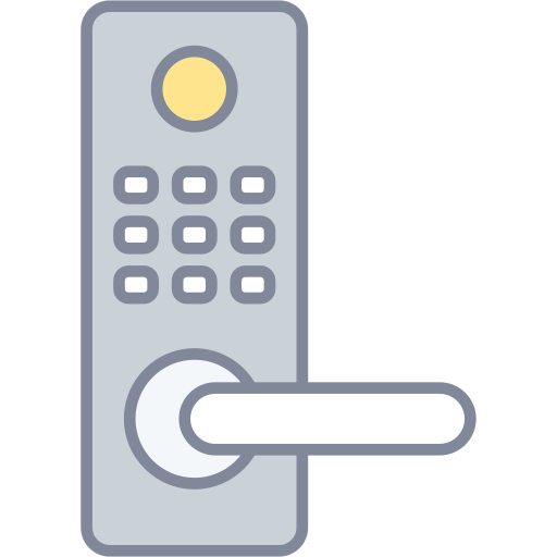 smart lock Generic Outline Color icon