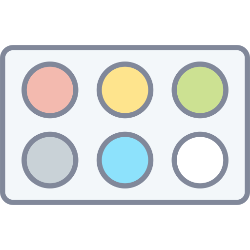 próbka koloru Generic Outline Color ikona