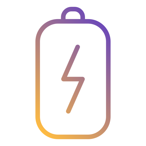 batterie aufladen Generic Gradient icon