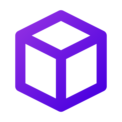 cubo Generic Gradient icono