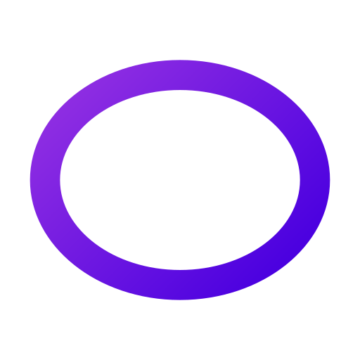 ovaal Generic Gradient icoon