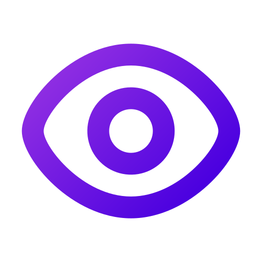 ojo Generic Gradient icono