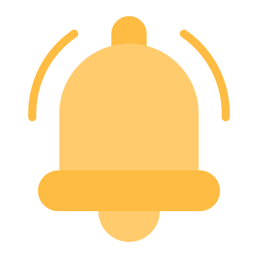 dzwonek Generic Flat ikona