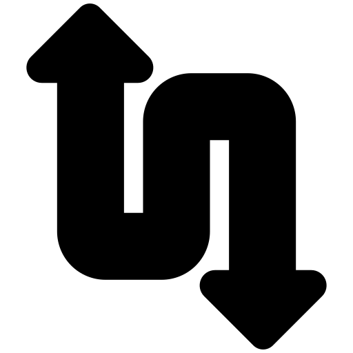 oposto Generic Glyph Ícone