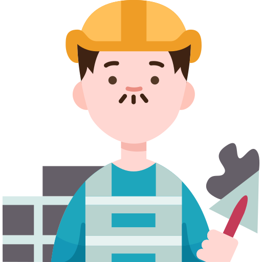 Builder Amethys Design Flat icon