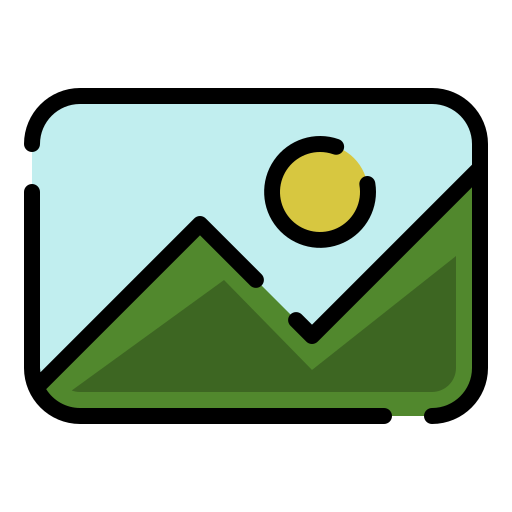 Picture Generic Outline Color icon