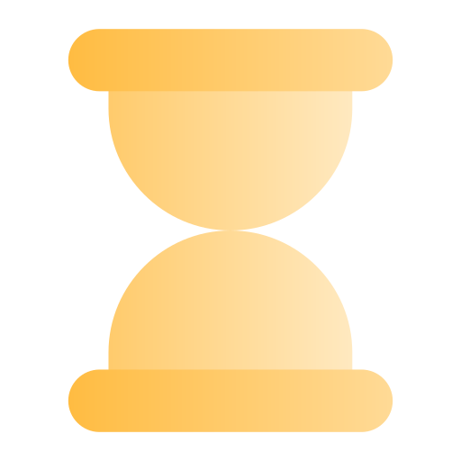 Sand clock Generic Flat Gradient icon