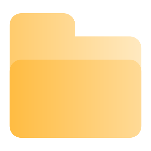 폴더 Generic Flat Gradient icon